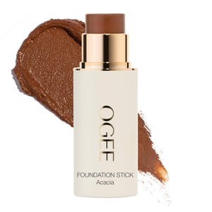 Ogee Sculpted Complexion Foundation Stick (Aspen 1.0W - Fair, Warm Undertones) Full Coverage Foundation Makeup - Instantly Balance & Even Complexion - 70% Organic Ingredients