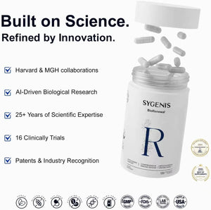 BioRenewal NAD Supplements for Women and Men | Energy Supplements for Cellular Repair | Longevity Mix for Anti Aging | Supports Brain Function, Muscle | Vegan & Gluten Free 120 Capsules