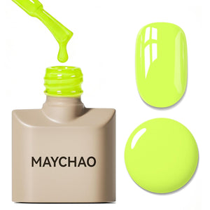 MAYCHAO 15ML Gel Nail Polish 1Pc Deep Cherry Red Nail Polish Soak Off UV LED Blood Red Nail Gel Polish Nail Art Starter Manicure Salon DIY at Home, 0.5 OZ