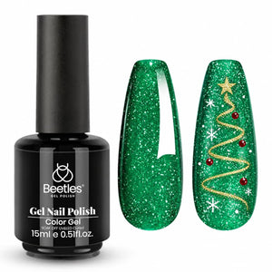 Beetles Red Gel Polish, Merlot Wine, 15ML Dark Red Gel Nail Polish