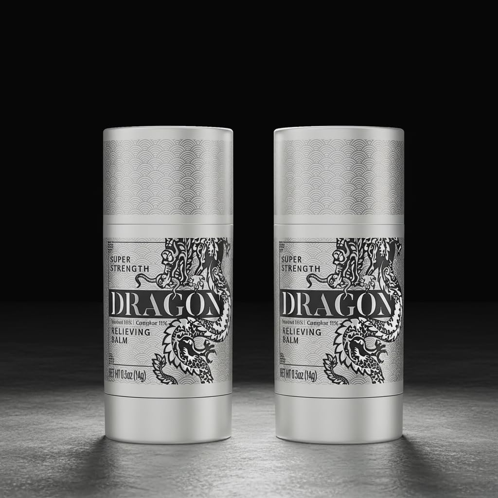 Dragon Balm Travel Roll-on Super Silver Strength Travel Mini - Pack of 2