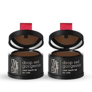 Style Edit Root Touch Up Powder | Temporary Hair Color for Gray Roots and Thinning Hair | Salon-Quality, Transfer-Resistant Hair Concealer | Medium Blonde, 0.14 oz (Pack of 2)