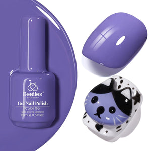 Beetles Red Gel Polish, Merlot Wine, 15ML Dark Red Gel Nail Polish