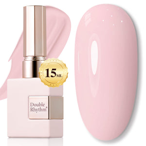 Double Rhythm 15ML Gel Nail Polish Pure Sheer Same Color Same Bottle Soak Off Gel Polish Art Manicure Salon DIY at Home for Women (Burgundy-A1129)