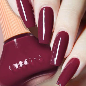 Major Dijit Quick Dry Nail Polish Cherry Summer Nail Lacquer for Nail Art Regular Nail Polish 0.41 fl oz.