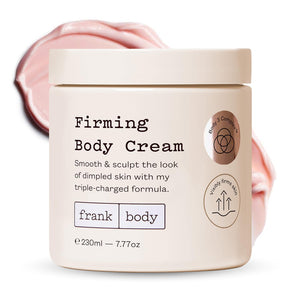 frank body Firming Body Cream | Helps Reduce Look of Stretch Marks & Dimples | Caffeine & BODY 3 COMPLEX™ | Hyper-Hydrating Formula | Vegan & Cruelty Free | 200ml