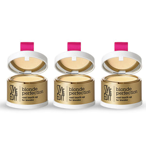 Style Edit Root Touch Up Powder | Temporary Hair Color for Gray Roots and Thinning Hair | Salon-Quality, Transfer-Resistant Hair Concealer | Medium Blonde, 0.14 oz (Pack of 2)