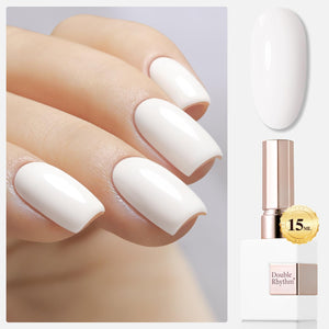 Double Rhythm 15ML Gel Nail Polish Pure Sheer Same Color Same Bottle Soak Off Gel Polish Art Manicure Salon DIY at Home for Women (Burgundy-A1129)