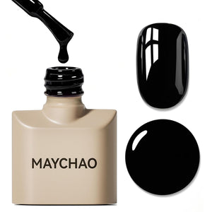 MAYCHAO 15ML Gel Nail Polish 1Pc Deep Cherry Red Nail Polish Soak Off UV LED Blood Red Nail Gel Polish Nail Art Starter Manicure Salon DIY at Home, 0.5 OZ