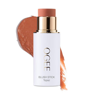 Ogee Sculpted Face Stick (COPPER - RADIANT COCOA) Certified Organic Bronzer Stick & Contour Makeup - Multi-Use Bronzer Stick for Face