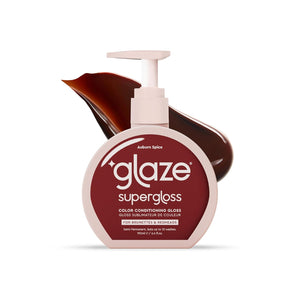 Supergloss Color Conditioning Gloss With Dispensing Pump – Hydrating Semi-Permanent Color Hair Gloss & Shine Boost – Vegan, Cruelty-Free – 6.4 fl oz - Copper Crush - Bright Copper