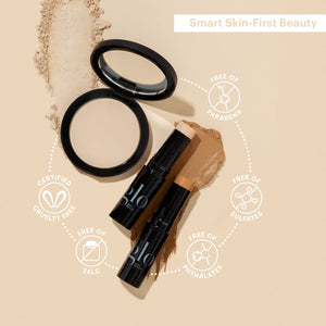 Glo Skin Beauty Eye Shadow Quad | Four Expertly Matched Shades for A Custom Eye Statement, (Bon Voyage)