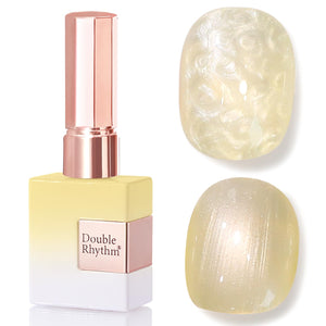 Double Rhythm 0.5 Oz Gel Nail Polish Neutral Natural Same Color Same Bottle Translucent Light Milky Pastel 15ML Manicure French Design Art DIY at Home (Pearl Green-B1146)