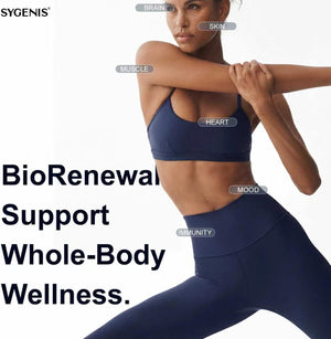 BioRenewal NAD Supplements for Women and Men | Energy Supplements for Cellular Repair | Longevity Mix for Anti Aging | Supports Brain Function, Muscle | Vegan & Gluten Free 120 Capsules