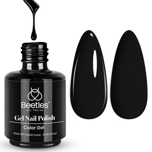 Beetles Red Gel Polish, Merlot Wine, 15ML Dark Red Gel Nail Polish