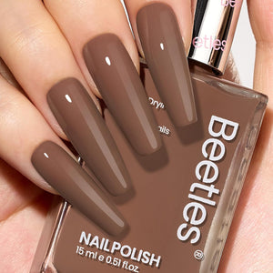 Beetles Dark Red Nail Polish, Burgundy Quick Dry Regular Nail Polish