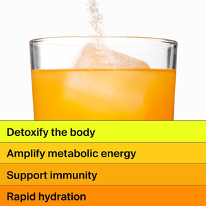 The Absorption Company Electrolyte Powder Packets - Workout Recovery & Hydration Drink Mix with Liposomal Glutathione, Vitamin C & Methylated B Vitamins - Mango Lemonade (28 Sticks)