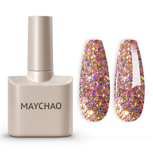 MAYCHAO 15ML Gel Nail Polish 1Pc Deep Cherry Red Nail Polish Soak Off UV LED Blood Red Nail Gel Polish Nail Art Starter Manicure Salon DIY at Home, 0.5 OZ