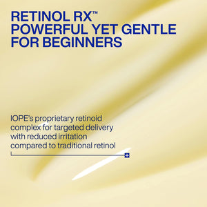 IOPE Expert Retinol RX 1% Super Bounce Serum - Gentle Anti-Aging Face Serum for Beginners - Visibly Firms Skin, Refines Pores, and Smooths Wrinkles