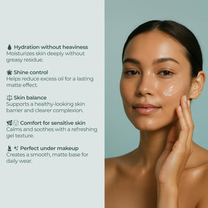 Sesderma SESBALANCE Gel Cream | Lightweight Hydrating Gel for Oily & Combination Skin 1.7 fl. Oz