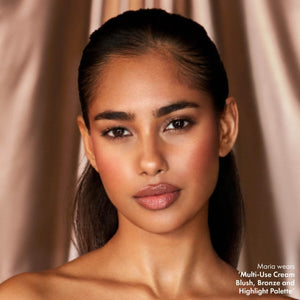 ICONIC LONDON Multi-Use Cream Blush, Bronze and Highlight Palette | Cruelty-Free, Vegan Makeup