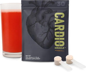 Cardio Miracle Nitric Oxide Supplement 60 Servings - Beet Root Powder with L-Arginine to Support Circulation, Blood Flow, Energy, Endurance, Stamina & Heart Health for Men and Women