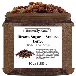 Himalayan Salt Body Scrub with Almond Oil, Exfoliating Mineral Formula, 10 oz