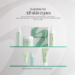 korean Skin Care Kit Zen Balance, 6 Step Routine for Sensitive and Oily Skin with 4 Hydrogel Masks, Complete kit skincare AM/PM Routine with Targeted Spot Treatment