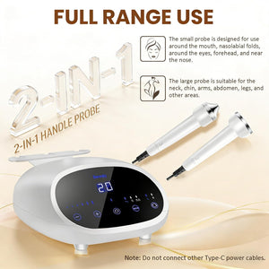 High Frequency RF Skin Tightening Device for Face & Body,Anti-Aging Beauty Machine for Wrinkle Reduction & Sagging Jawline, Non-Invasive At-Home Salon Facial Treatment for Women Model EP-400