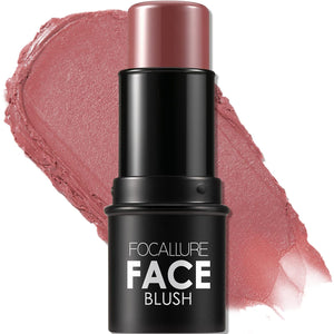 FOCALLURE Cream Blush Makeup,Buildable Blush Stick for Cheeks,Matte and Dewy Finish,Long Wearing,Easy Application,Lightweight Multi Stick,DUSTY ORCHID