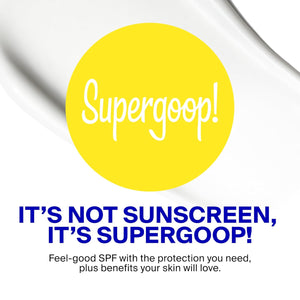 Supergoop! Glowscreen SPF 40 - Glowy Primer + Broad Spectrum Tinted Sunscreen - Helps Filter Blue Light - Hydration - Hyaluronic Acid & Vitamin B6