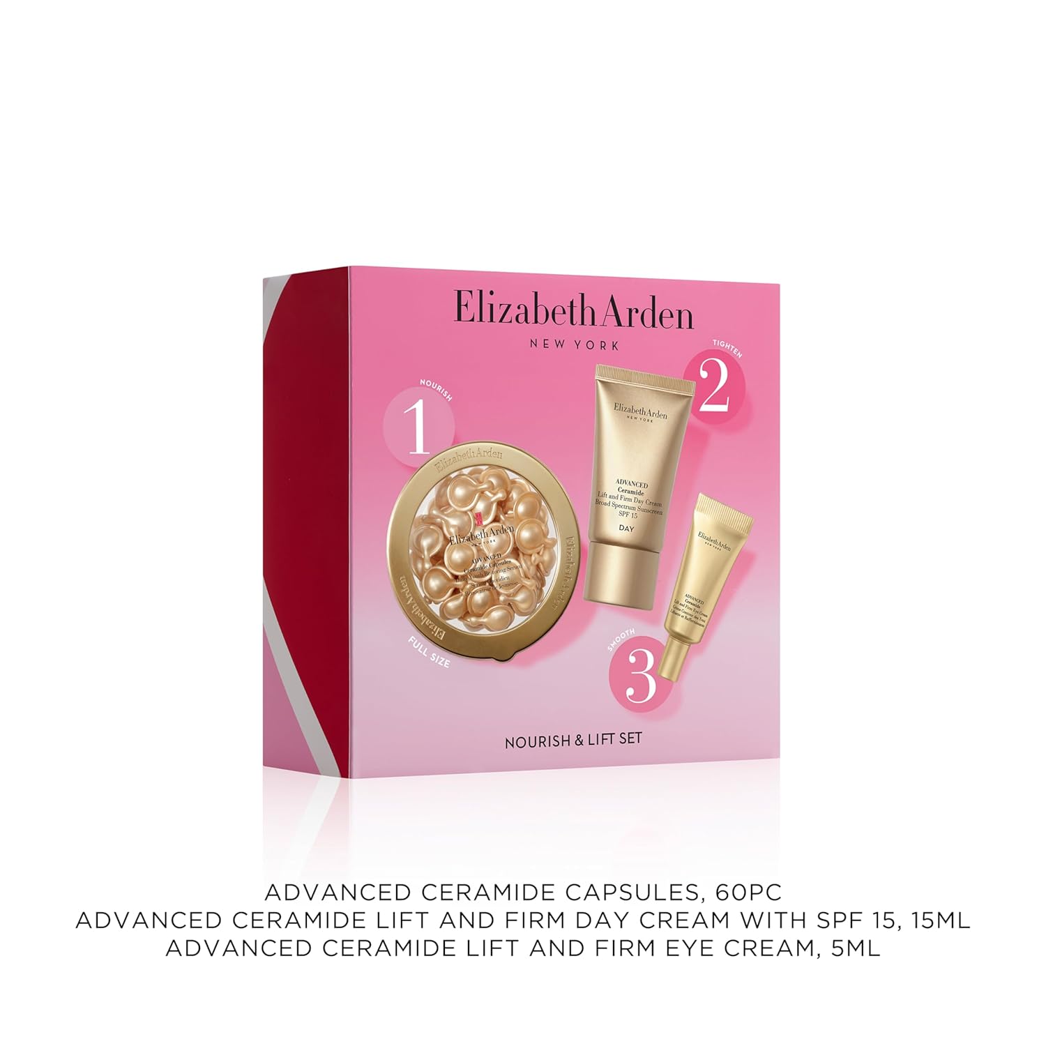 Elizabeth Arden Advanced Ceramide Face Serum Capsules, Anti-Aging Skincare, Fragrance-Free Hydrating Formula for Radiant, Firm Skin, Nourishing and Strengthening