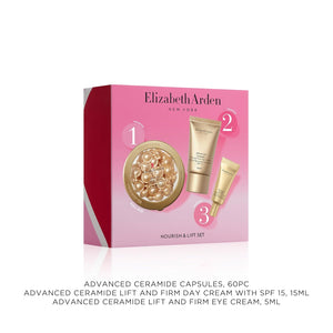 Elizabeth Arden Advanced Ceramide Face Serum Capsules, Anti-Aging Skincare, Fragrance-Free Hydrating Formula for Radiant, Firm Skin, Nourishing and Strengthening