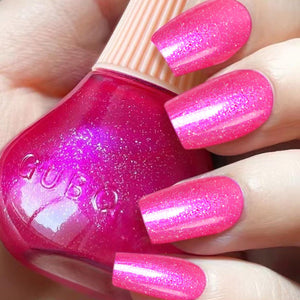 Major Dijit Quick Dry Nail Polish Cherry Summer Nail Lacquer for Nail Art Regular Nail Polish 0.41 fl oz.