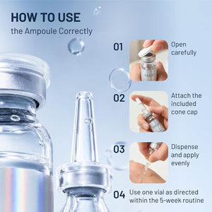 ASCE+ Exosome Ampoule Pro – 5 Weeks Intensive Skin rejuvenating care with 70,000ppm Ultra-High Concentration Rose Exosome, Hydrating & Skin Glow, Boosts Collagen, Wrinkle & Pigmentation Care