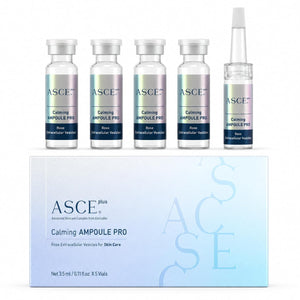 ASCE+ Exosome Ampoule Pro – 5 Weeks Intensive Skin rejuvenating care with 70,000ppm Ultra-High Concentration Rose Exosome, Hydrating & Skin Glow, Boosts Collagen, Wrinkle & Pigmentation Care