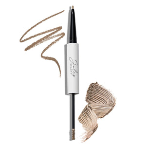 Julep Brow 101 Sculpting Pencil & Tinted Brow Gel Set - Dual-Ended Eyebrow Tool with Brush and Precision Tip - Long-Lasting, Waterproof Formula for Perfectly Defined and Tinted Brows -Taupe