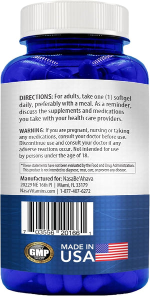 Astaxanthin Supplement for Men and Women | Antioxidant & Carotenoid Rich Astaxanthin 10mg From Haematococcus Pluvialis Microalgae for Eye & Skin Health Support (180 Day Supply) Packaging May Vary