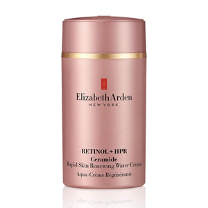 Elizabeth Arden Retinol + HPR Ceramide Rapid Skin Renewing Water Cream Face Moisturizer, Anti-Aging Wrinkle Treatment, Niacinamide, Hyaluronic Acid, Ceramides & Peptides, 1.7 fl oz