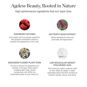 Ogee Seeds of Youth Serum - Hyaluronic Acid Serum for Face - Firming, Plumping & Hydrating Serum for Fine Lines and Wrinkles - Certified Organic & Made in USA
