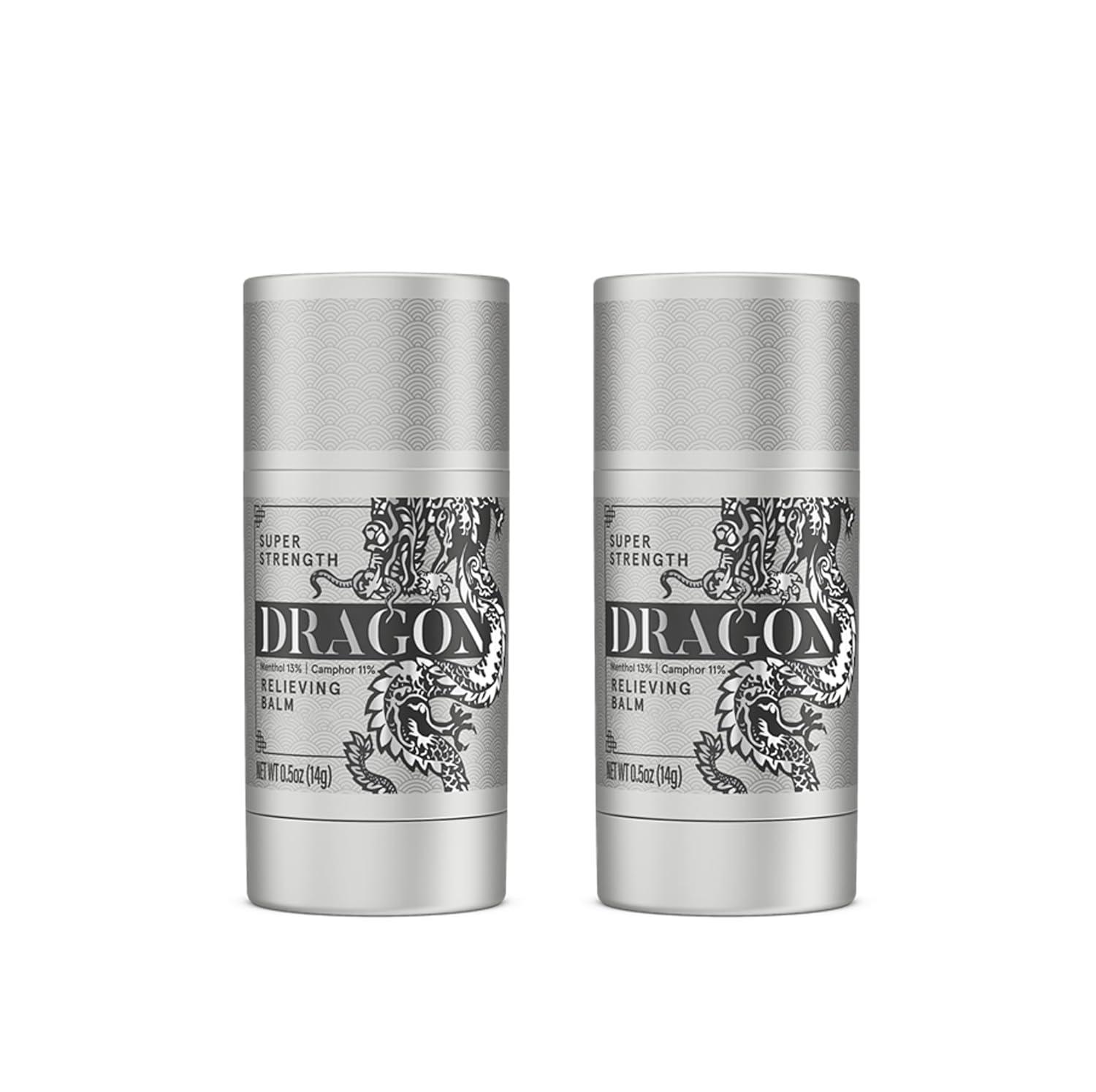 Dragon Balm Travel Roll-on Super Silver Strength Travel Mini - Pack of 2
