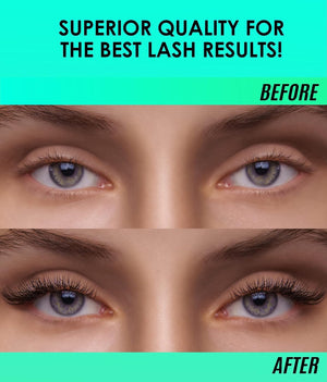 STACY LASH Extra Strong Evolution Advanced Eyelash Extension Glue (0.17fl.oz/5ml)/ 1Sec Dry /6Weeks Retention/Black Adhesive/Lash Tech Supplies