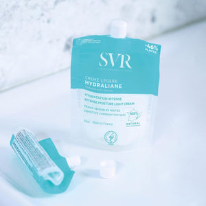 SVR Hydraliane Light Hydrating Face Cream - Moisturizer For Sensitive & Dehydrated Skin, for the Whole Family - Skin is 72% More Hydrated After 8 Hrs. with Hyaluronic Acid & Glycerin, 1.7 fl.oz.