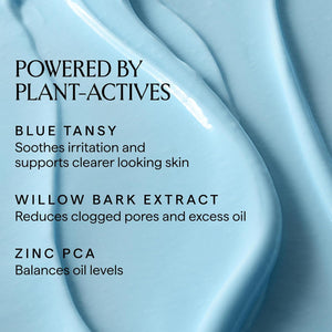 HERBIVORE Aquarius Pore Purifying Clarity Cream – Daily Moisturizer with BHA to Clean Pores & Balance Oily Skin for a Soft, Matte Finish, Plant-based, Vegan, Cruelty-free, 50mL / 1.7 oz