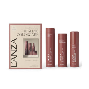 L'ANZA Healing Volume Zero Weight Hair Gel, Thickening Shampoo & Conditioner Set, Volumizing, Boosts Body, Adds Fullness, Color Safe, Anti-Frizz, Anti-Humidity, Sulfate Free, Hair Care Kit