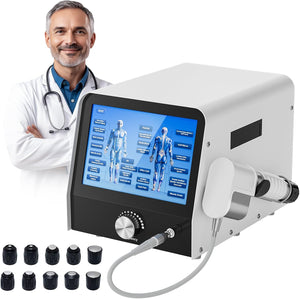 Shockwave Therapy Machine for Muscle and Joint Pain Relief, Extracorporeal Shock Wave Therapy Machine, Stable Energy Output, Safe and Effective for Back, Waist and Leg