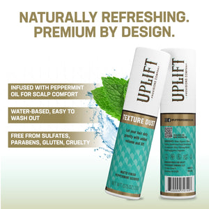 Uplift's Texture Dust: Boosts Volume & Lift for Fuller, Textured Styles with a Natural, Matte Finish - A Hair Styling Powder for Men & Women, 0.75 oz.