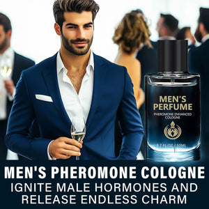 Richie House Premium Pheromone Cologne for Men - 50ml Long-Lasting Scent to Boost Attraction & Confidence, Unique Signature Fragrance