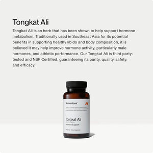 Momentous Magtein Magnesium L-Threonate 145mg, Tongkat Ali for Men and Women Supplement for Health & Wellness, Hormone, Energy & Mood Support - Root Extract Powder, Cognitive Function & Rest Support