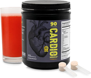 Cardio Miracle Nitric Oxide Supplement 60 Servings - Beet Root Powder with L-Arginine to Support Circulation, Blood Flow, Energy, Endurance, Stamina & Heart Health for Men and Women